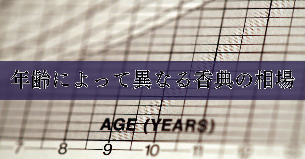 年齢によって異なる香典の相場