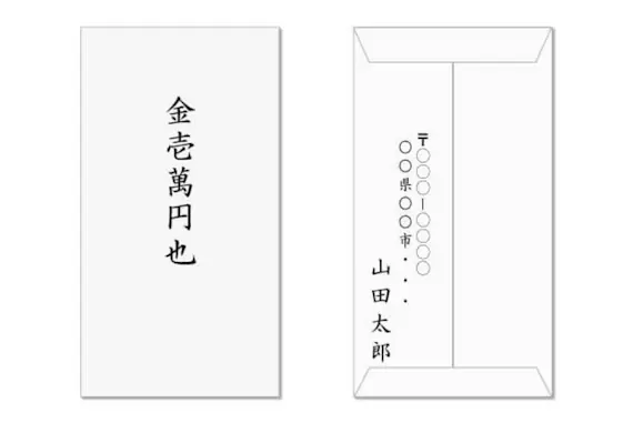 香典の中袋の書き方