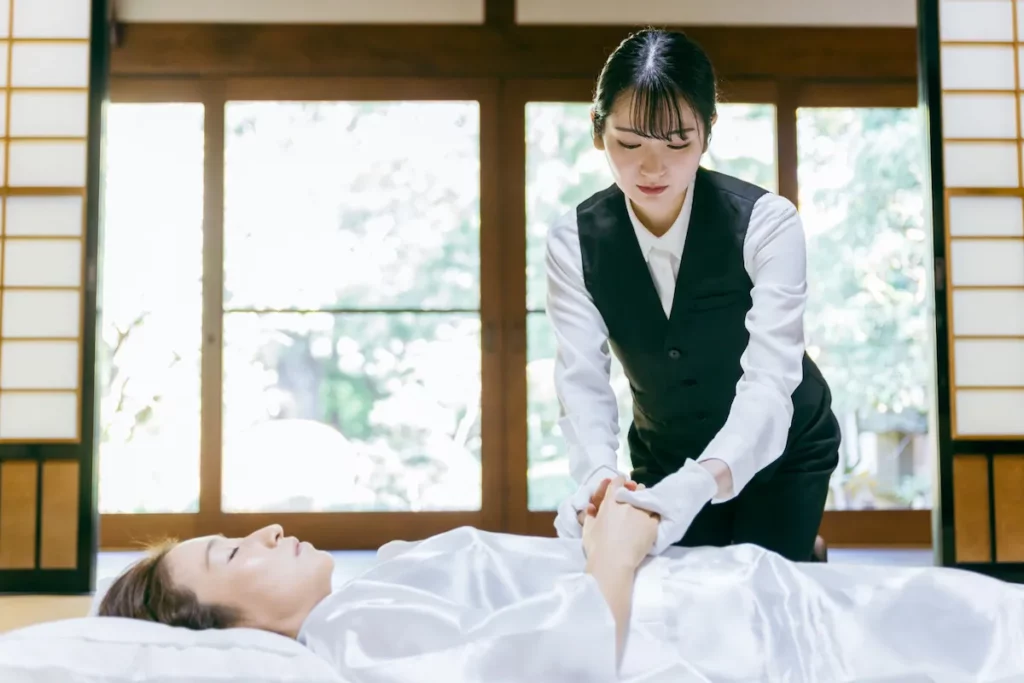 死化粧・エンゼルケアの流れ