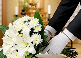 葬儀のプロフェッショナルが最後までサポート